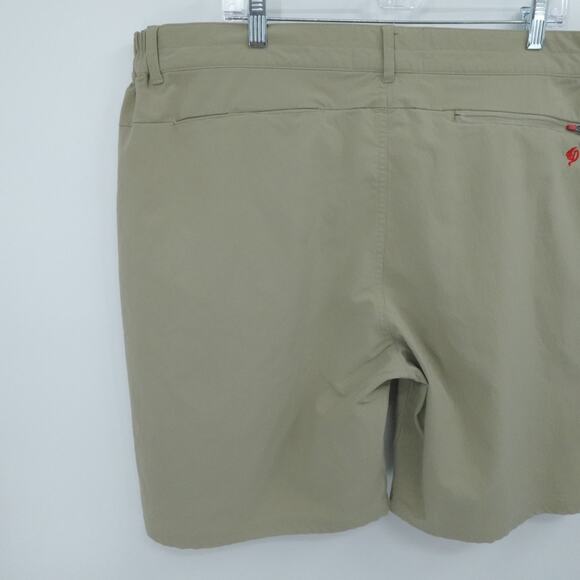 Duck Camp Shorts Mens XXL Khaki Drifter Stretch Performance Fishing Outdoor - Picture 11 of 13